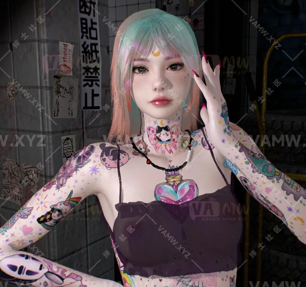 [VAM人物Looks]真实女友游戏 hdzjoy.花花.1-VAM资源