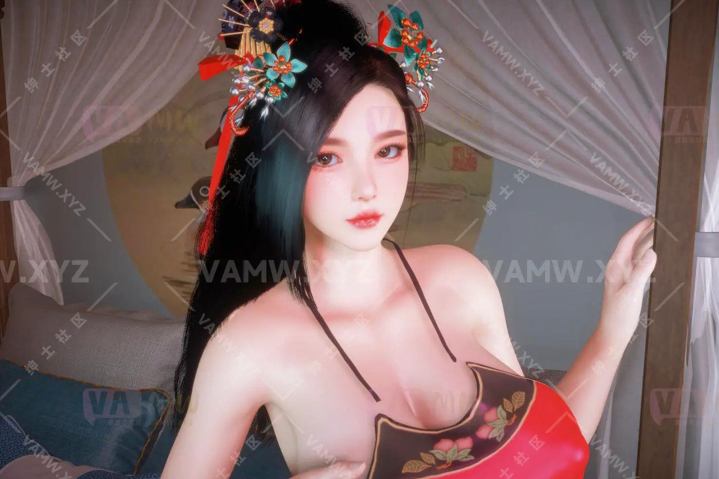 [VAM人物Looks]真实女友游戏 古风 金莲 bosskang.jinglian.1-VAM资源