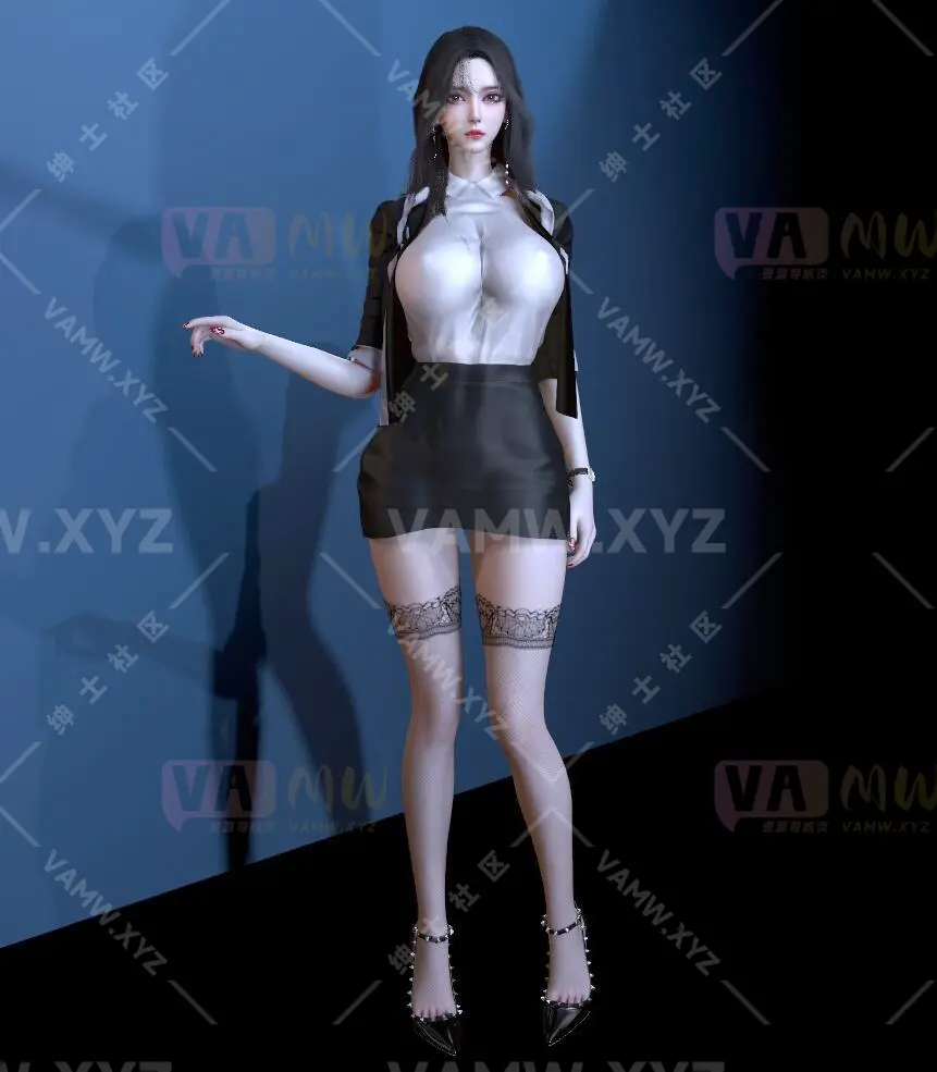 图片[2]-[VAM人物Looks]真实女友游戏 moyi.风见晴.1 - VAM资源-VAM资源