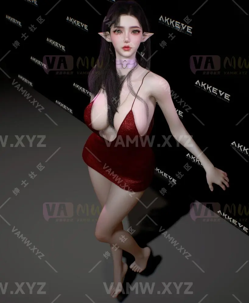 图片[2]-[VAM人物Looks]真实女友游戏 AKKEVE.067_Kiki.1 - VAM资源-VAM资源