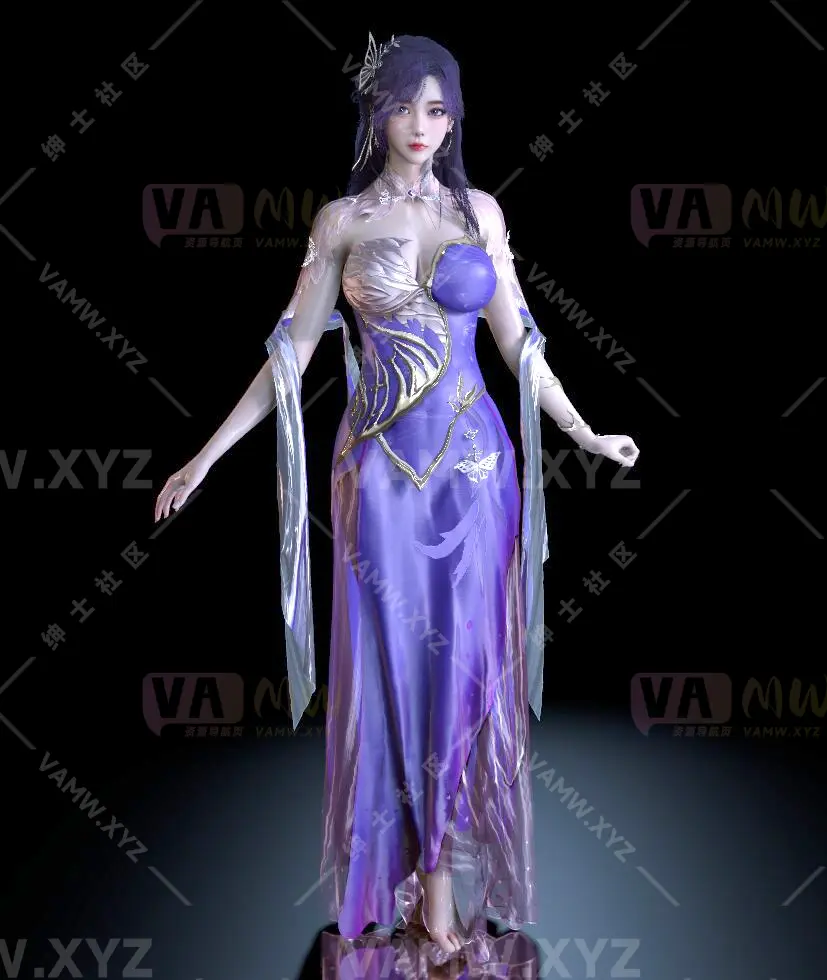 图片[2]-[VAM人物Looks]真实女友游戏 古风美女Anonymous.999.1 - VAM资源-VAM资源