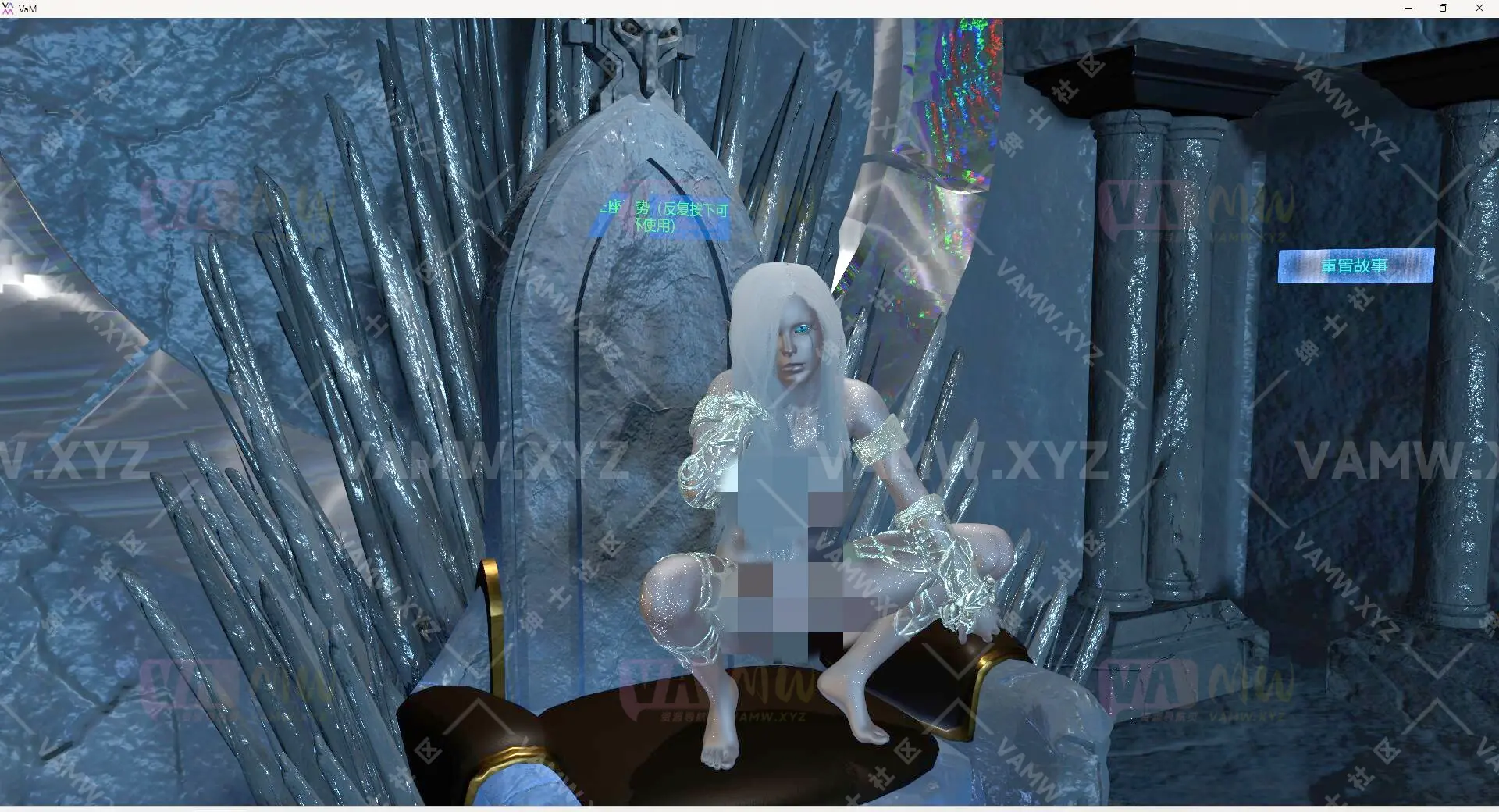 场景Scene-VAM虚拟女友游戏场景-汉化+英文原版 VR场景 EasyVam.Natures_End_v1-1.1-VAM资源