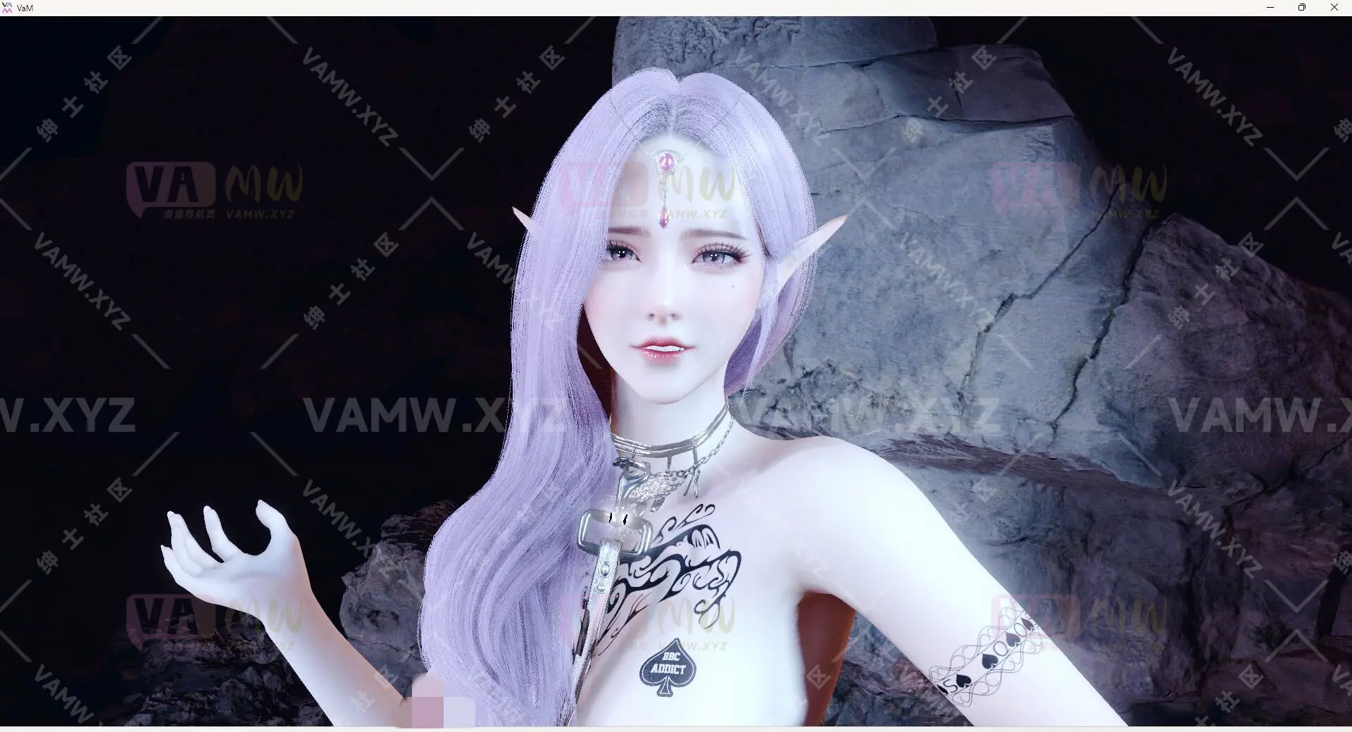 [VAM人物Looks]真实女友游戏 山洞里的精灵.1-VAM资源