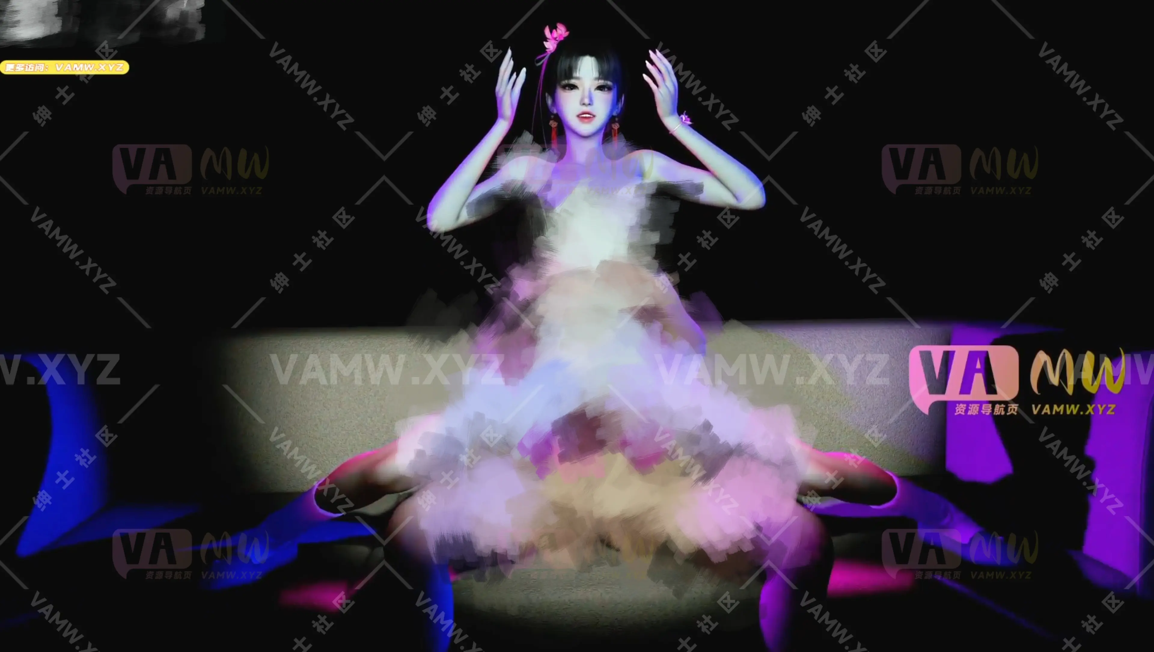 图片[2]-[VAM3D素材] Vam灵儿定制舞摇 Dongmanlove 324 10分44秒 - VAM资源-VAM资源