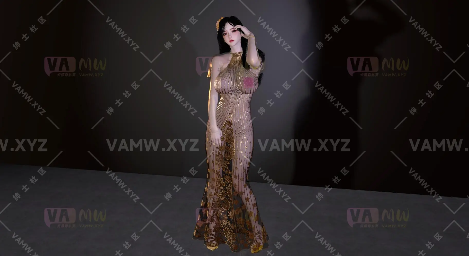 图片[2]-[VAM人物Looks]真实女友游戏 未知.念薇.1 - VAM资源-VAM资源