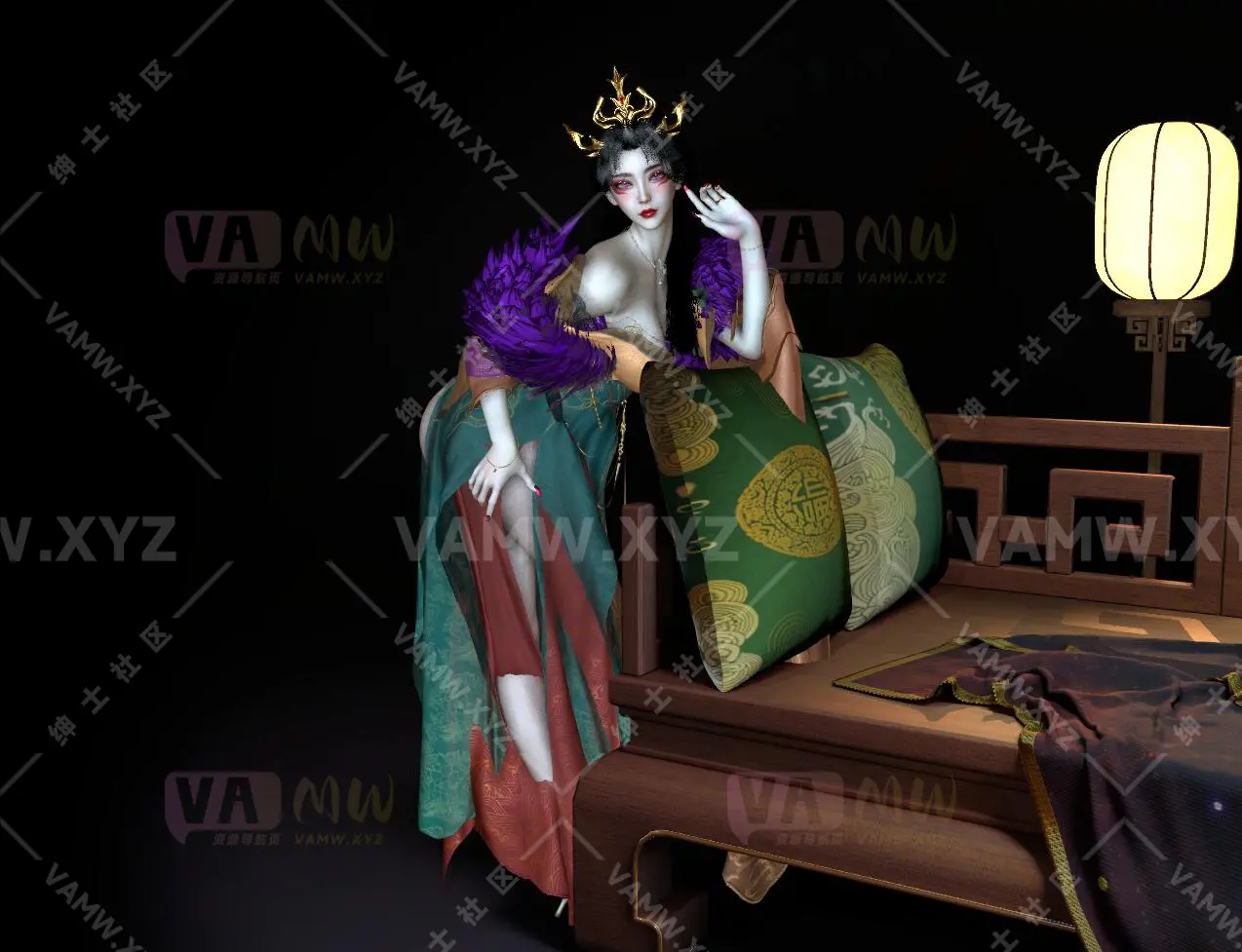 图片[2]-[VAM人物Looks]真实女友游戏 古风美女 百炼成神 司妙玲 未知.司妙玲.1 - VAM资源-VAM资源