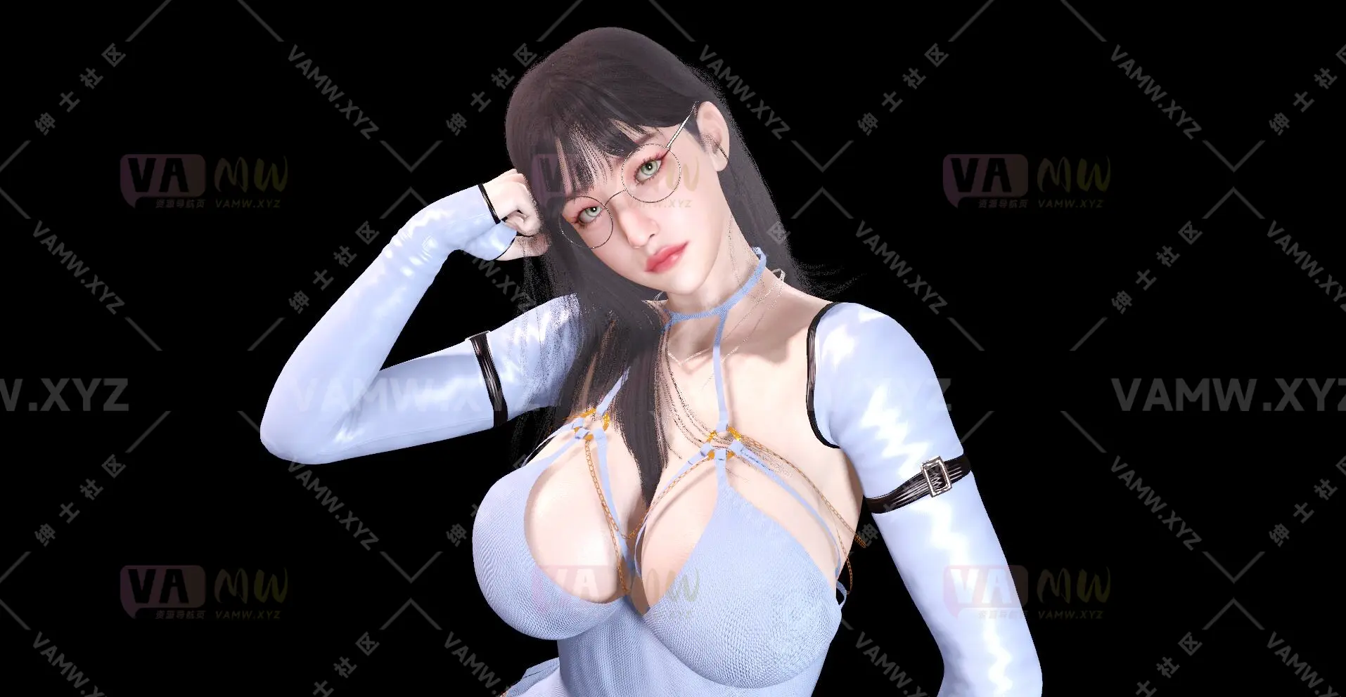 图片[2]-[VAM人物Looks]真实女友游戏 英语老师Herloves.B04-Ya.1 - VAM资源-VAM资源