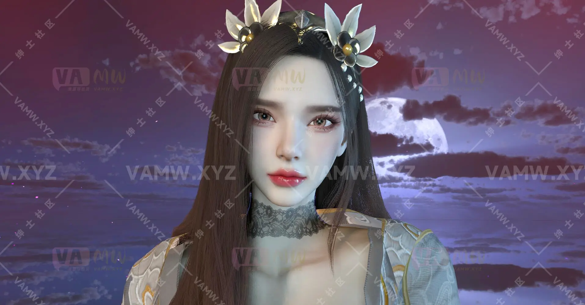 [VAM人物Looks]真实女友游戏 古风美女 ***Z.寒玉.1-VAM资源