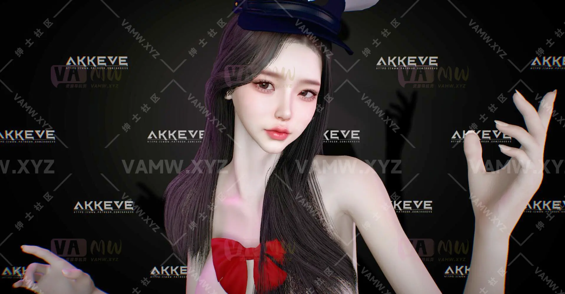 [VAM人物Looks]真实女友游戏 AKKEVE.066_Dina.1-VAM资源