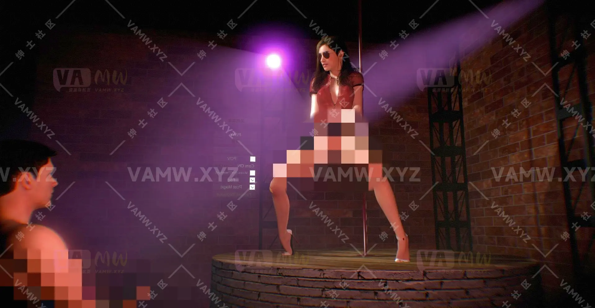 [VAM场景scene]真实女友游戏 舞摇场景气泡臀 C&G-STUDIO.Bubble_Butt.2-VAM资源