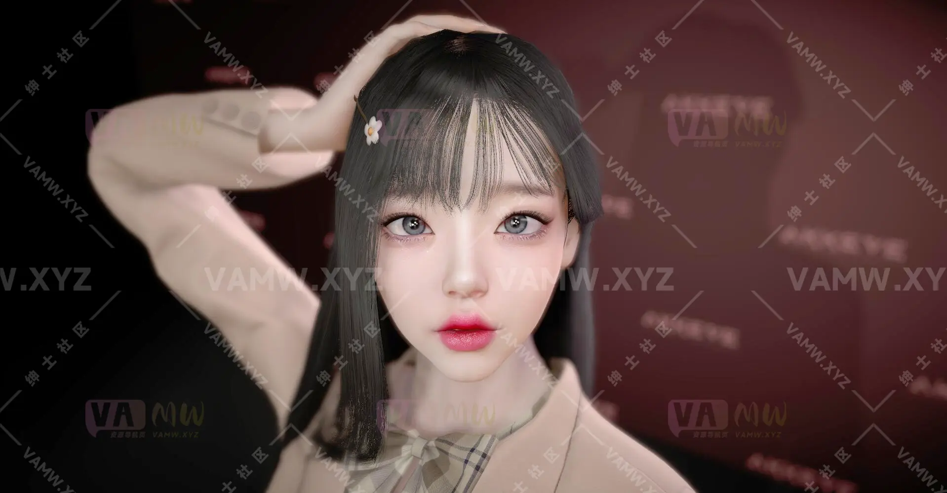 [VAM人物Looks]真实女友游戏 -AKKEVE.046_Eun_Mi.1-VAM资源