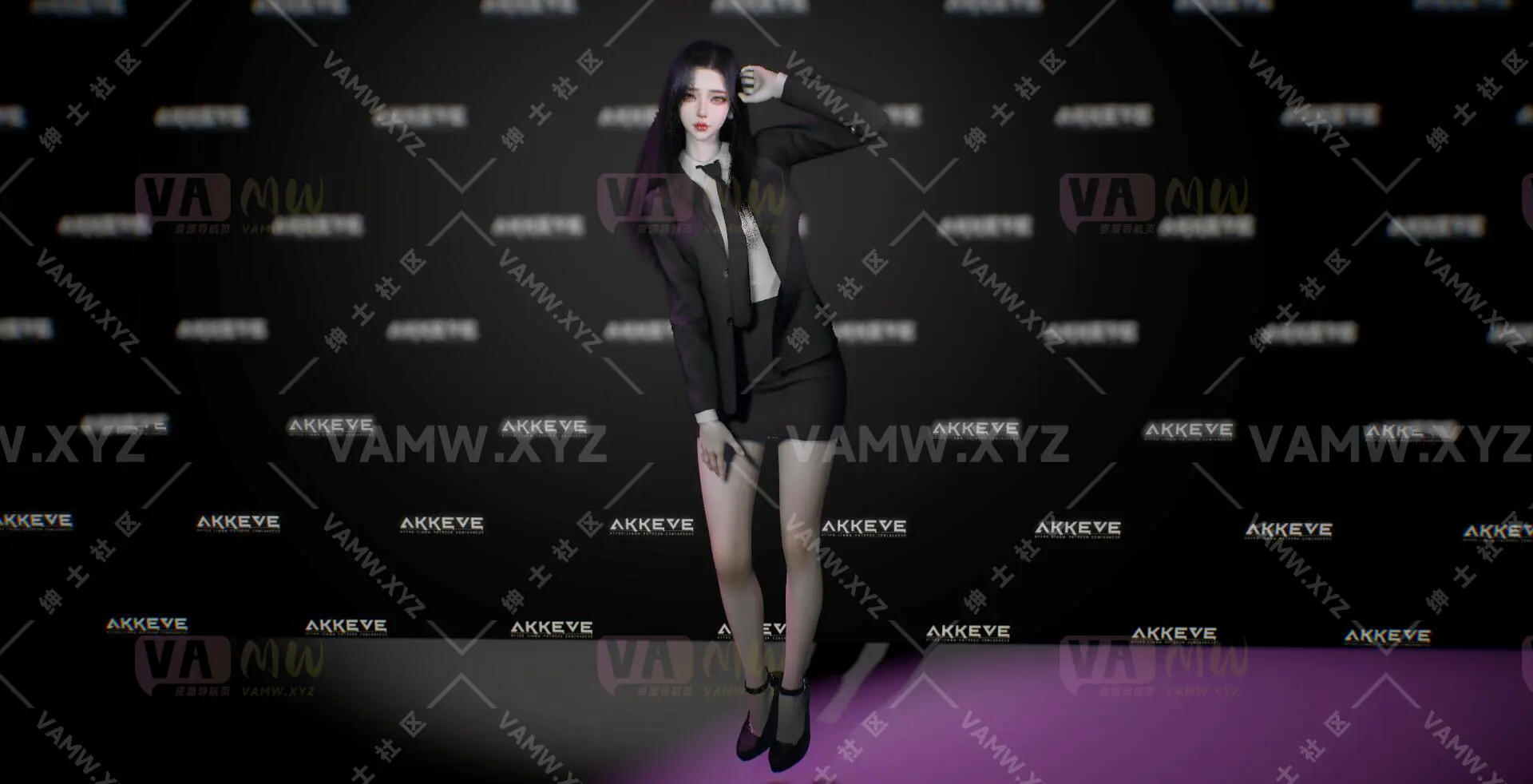 图片[2]-[VAM人物Looks]真实女友游戏 -AKKEVE.054_Mina.1 - VAM资源-VAM资源