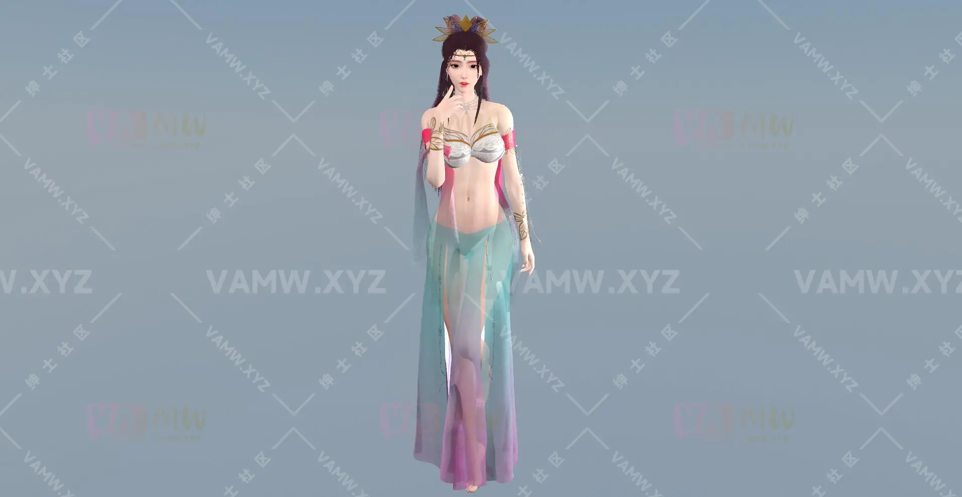 图片[2]-[VAM人物Looks]真实女友游戏 古风美女 貂蝉 Archer.diaochan.1 - VAM资源-VAM资源