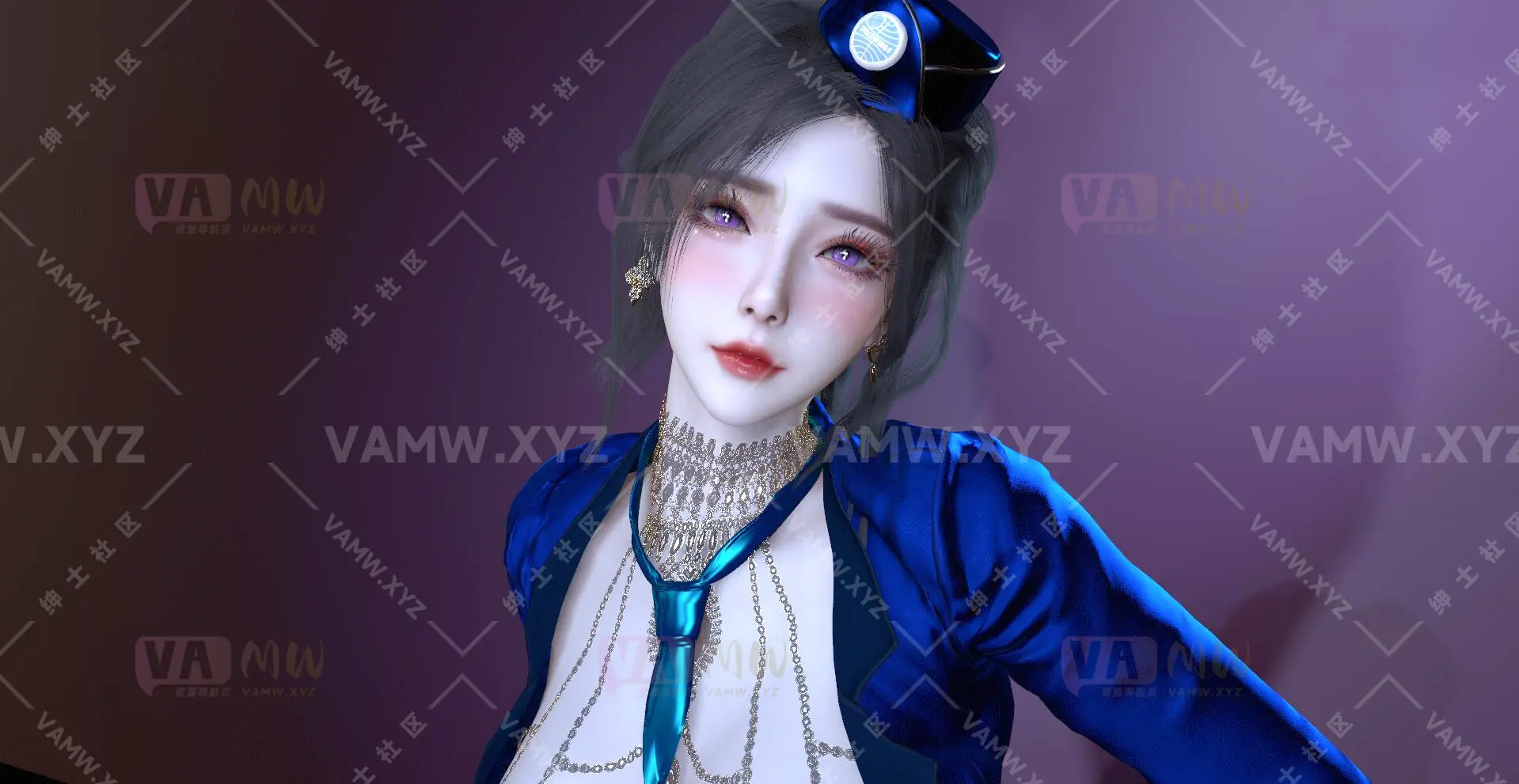 [VAM人物Looks]真实女友游戏 vamxw.空姐香槟.1-VAM资源
