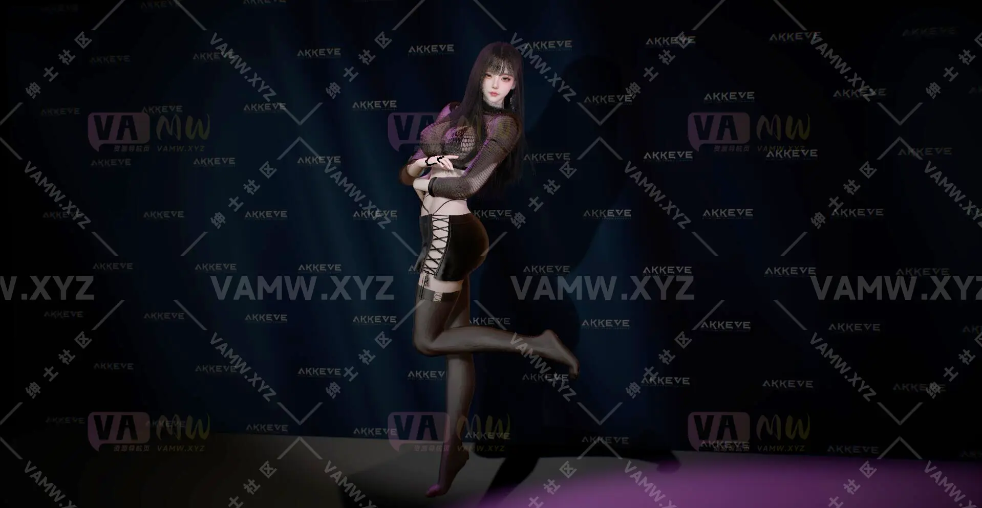 图片[2]-[VAM人物Looks]真实女友游戏 AKKEVE.070_Rose.1 - VAM资源-VAM资源