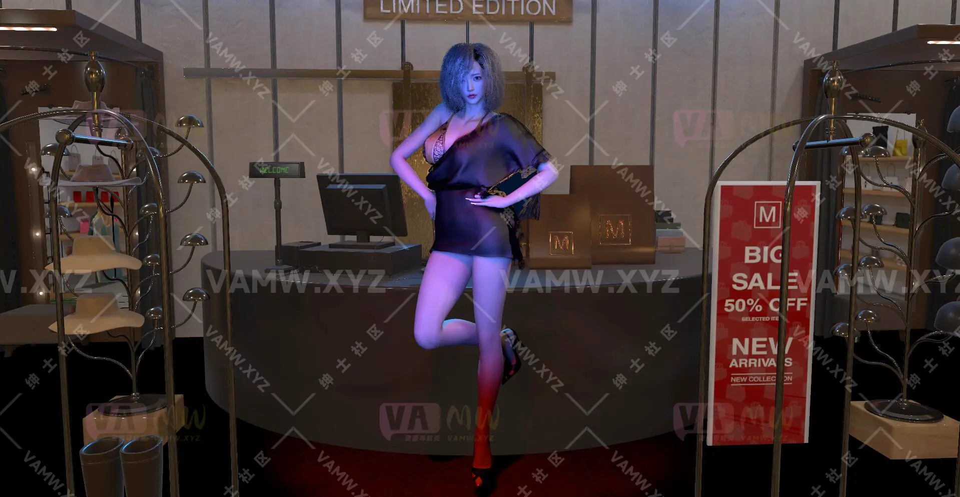 图片[2]-[VAM人物Looks]真实女友游戏 Dmoold.贝莉.1 - VAM资源-VAM资源