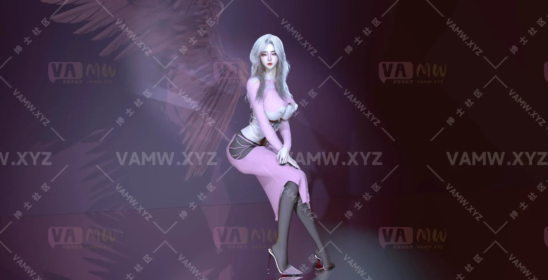 图片[2]-[VAM人物Looks]真实女友游戏 vamxw.折翼火离沁羽.1 - VAM资源-VAM资源