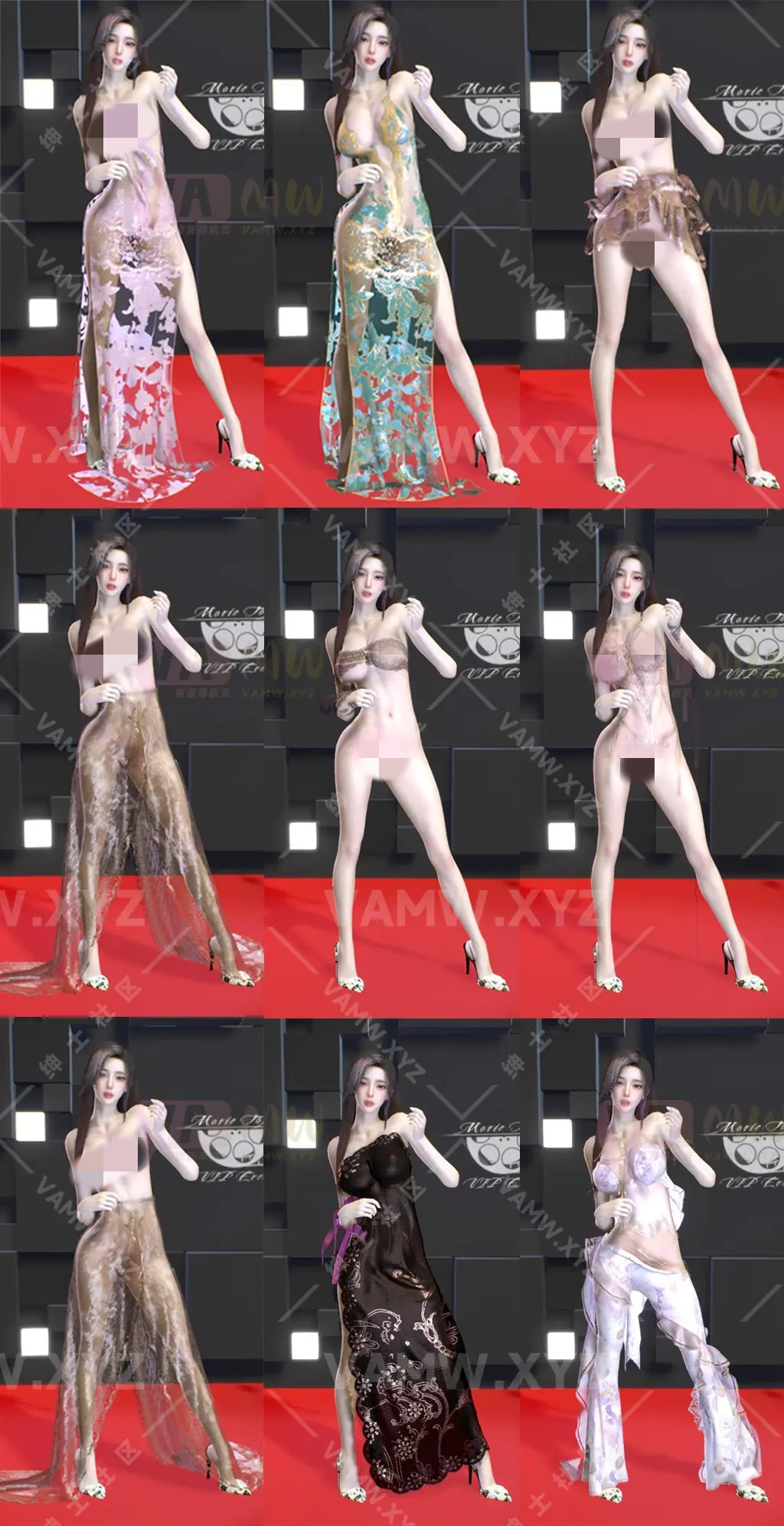 【精】[VAM衣服]作者WOLFred服饰 更新至20250529 1.8GB-VAM资源