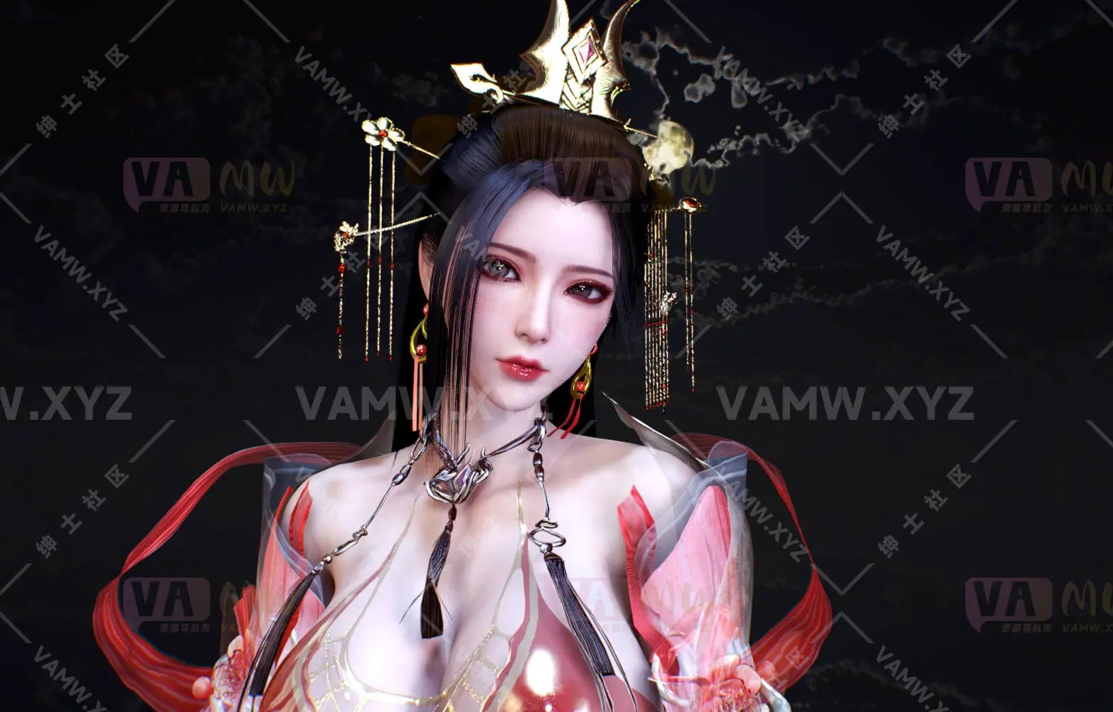 古风美女 爱发电ShaoB.红韵.1-VAM资源