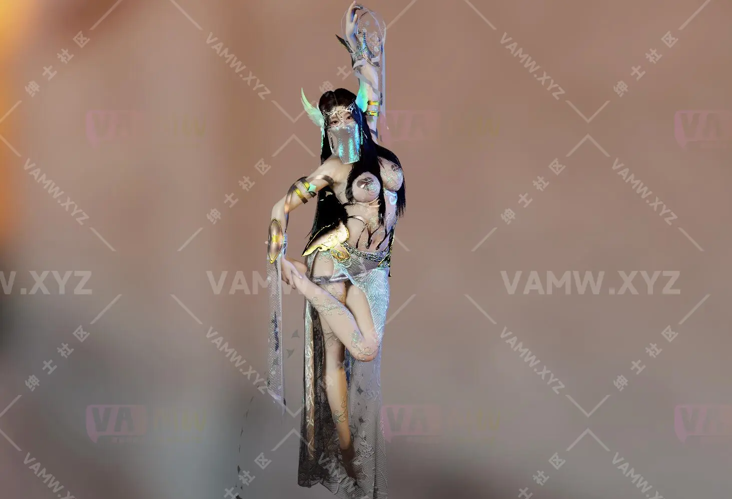 图片[2]-古风美女 Pimax.精灵.1 - VAM资源-VAM资源