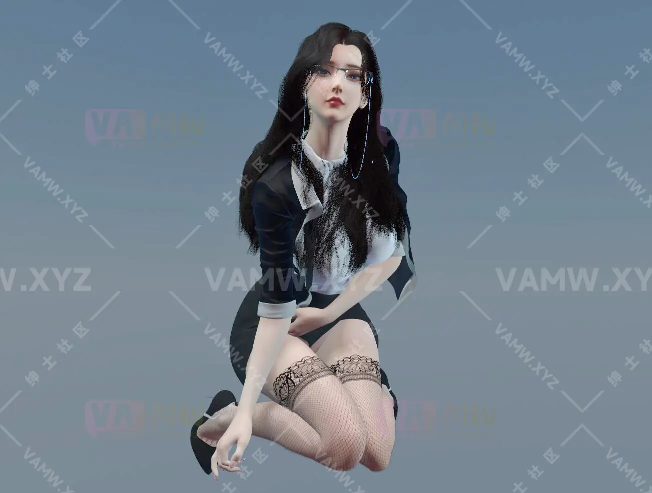 图片[2]-眼镜职场小蜜 CR400.柳如欣.1 - VAM资源-VAM资源