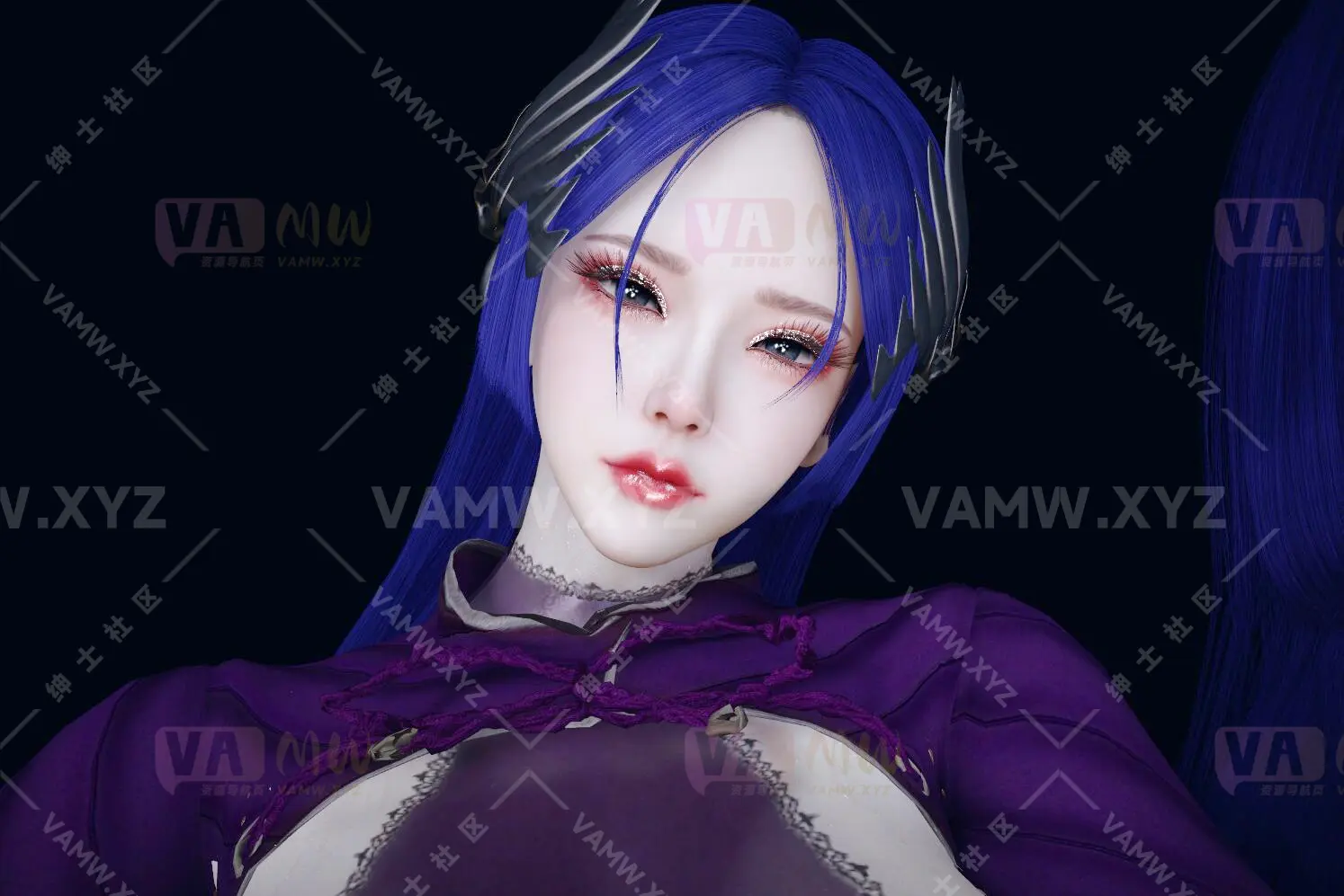 拿武士刀双预设 VAMTK.源赖光.1-VAM资源