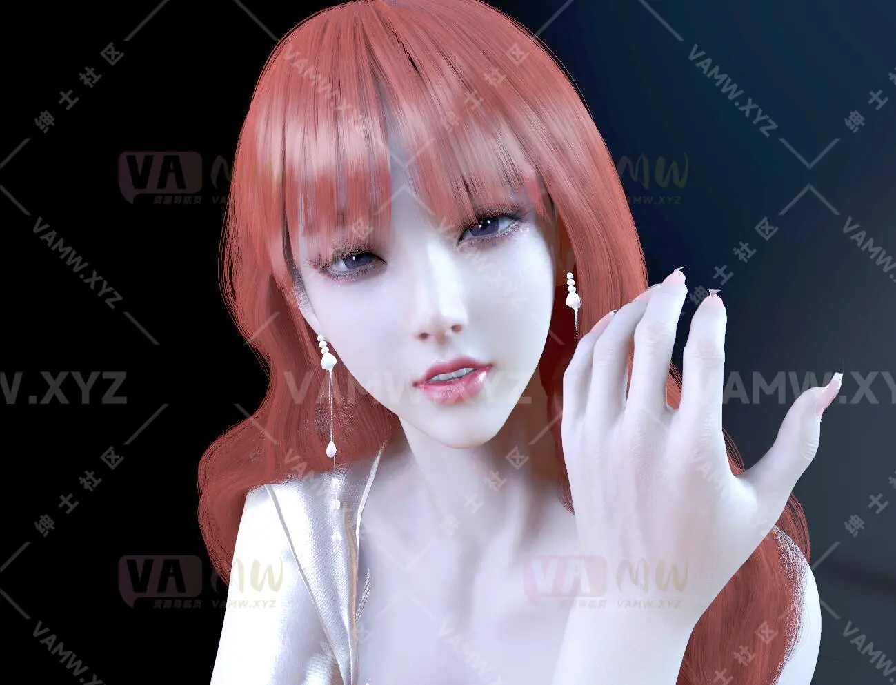 GTR.红发短裙美女A6.1-VAM资源