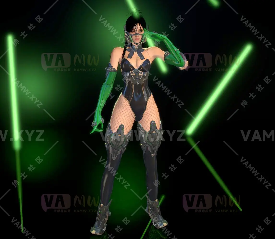 图片[2]-CandyCity.Freyna-Toxic_Plant_Disposal_Suit_ 弗蕾娜-有毒植物处理服 v1.1 - VAM资源-VAM资源