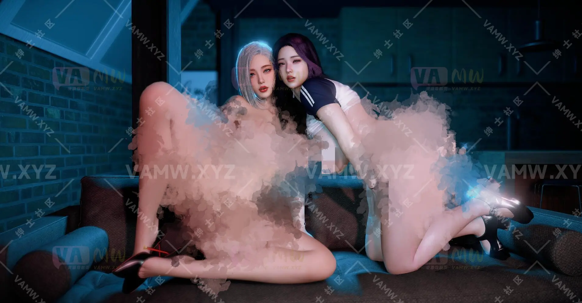 [VAM人物Looks]真实女友游戏 bosskang.twoCuteGirl.1-VAM资源