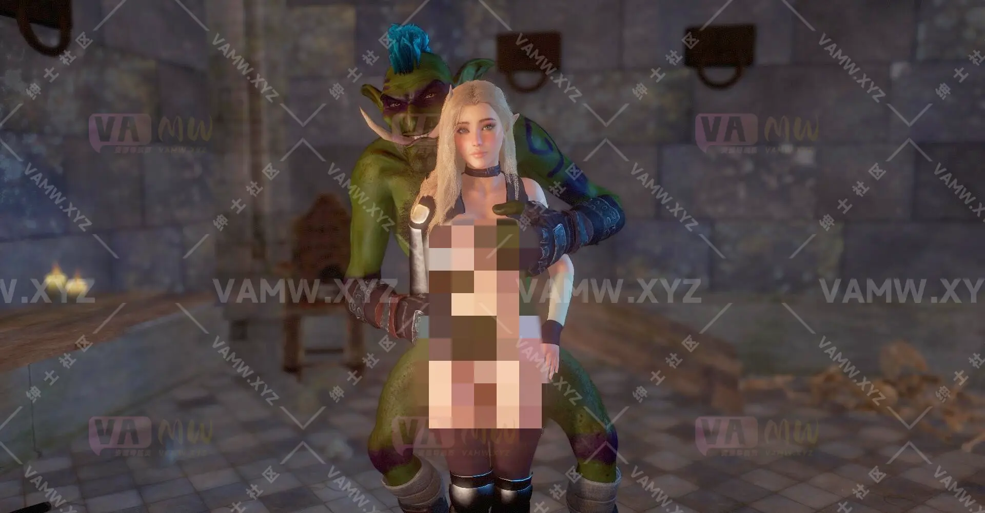 [VAM场景scene]真实女友游戏 地牢 SneakyOne.Dungeon_master.1-VAM资源